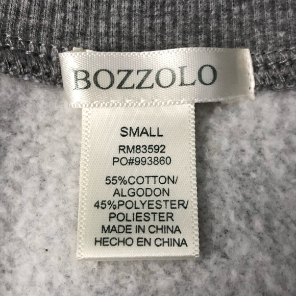 Bozzolo heather Gray Cropped Top - Picture 7 of 7